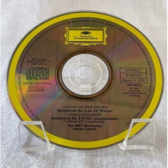 CD Beethoven/Schubert: Symphonien NR.3&8 - Picture 2 of 2